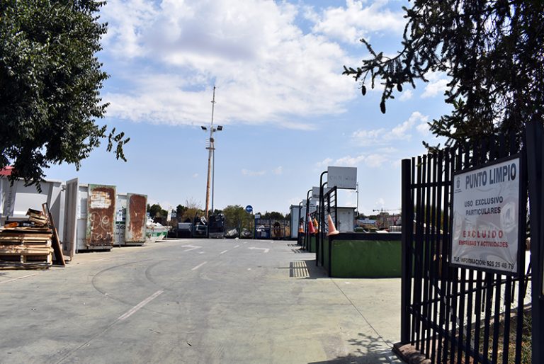 El Ayuntamiento de Ciudad Real reactiva el Punto Limpio de Larache bajo sistema de cita previa telefónica