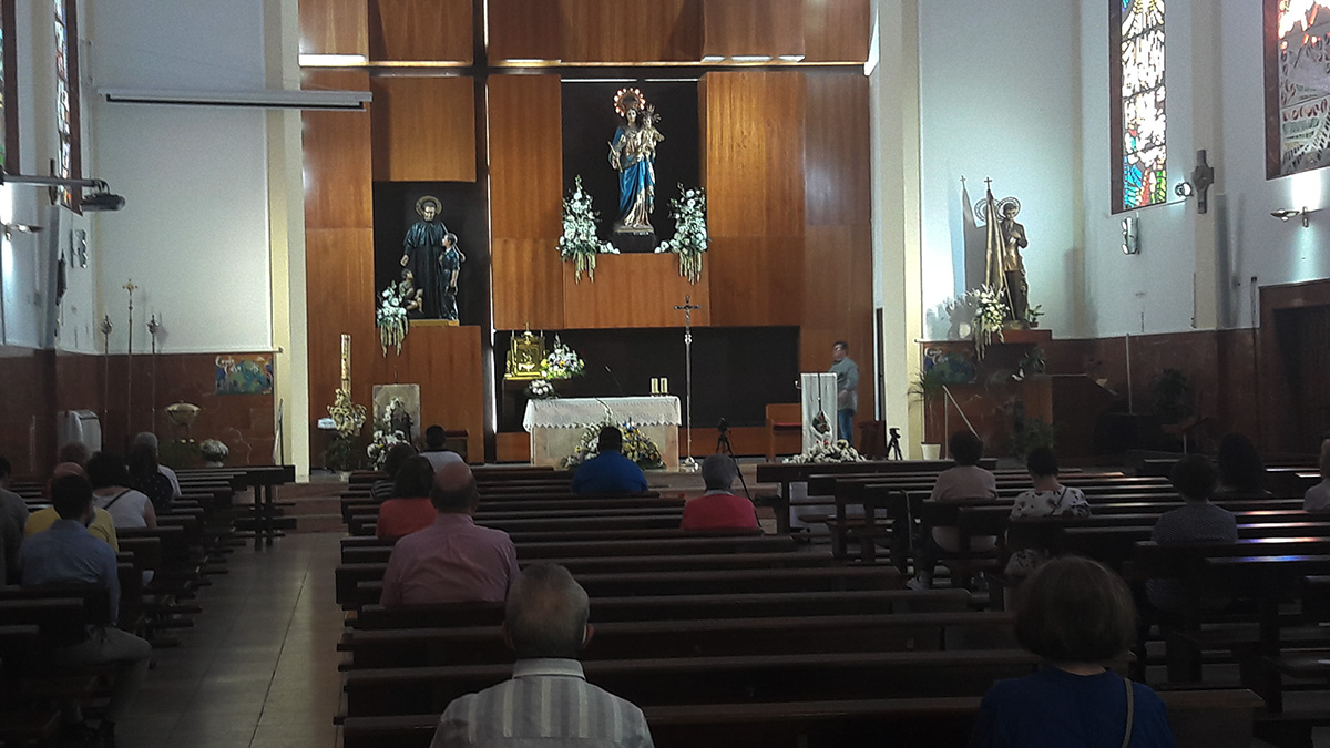 Insólito día de María Auxiliadora en Puertollano 