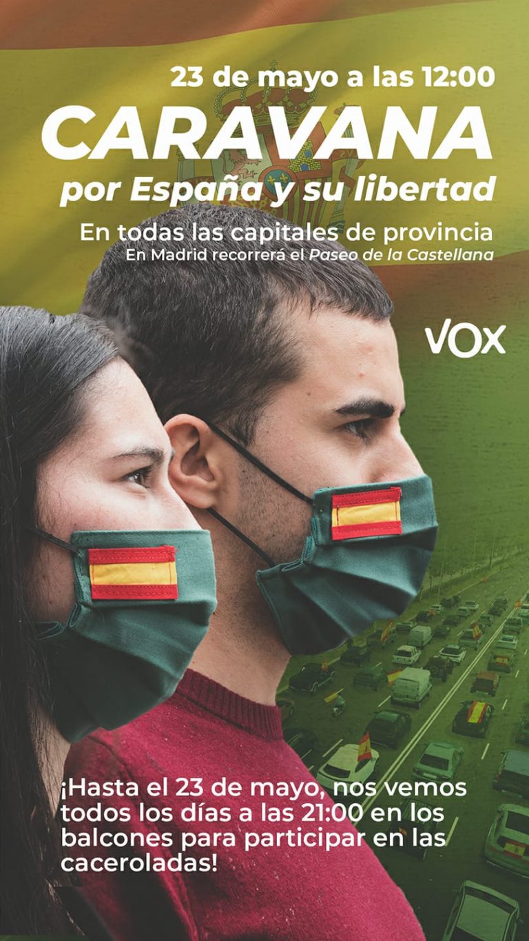 Vox convoca seis caravanas en la región para el sábado, cinco capitales de provincia y otra en Talavera