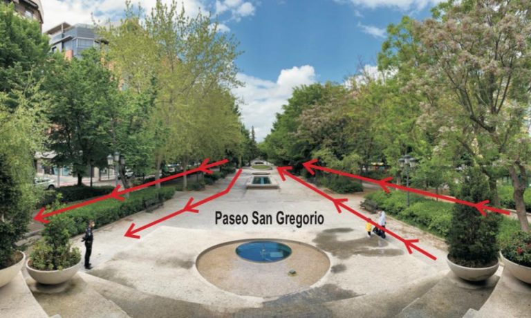 El Ayuntamiento de Puertollano habilita zonas de esparcimiento peatonal durante el fin de semana