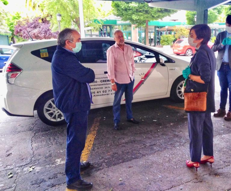El taxi de Puertollano, un servicio aliado durante la desescalada