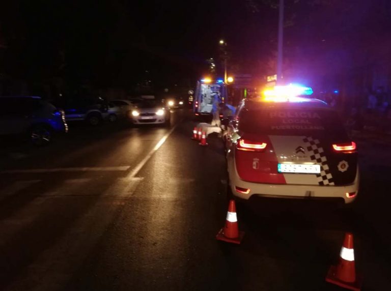 Puertollano: Atropellado un peatón en la Avenida Primero de Mayo