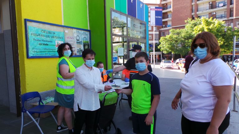 Puertollano: El reparto de mascarillas infantiles continuará este sábado en el mercadillo
