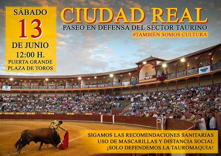 Convocan un «paseo taurino» en Ciudad Real