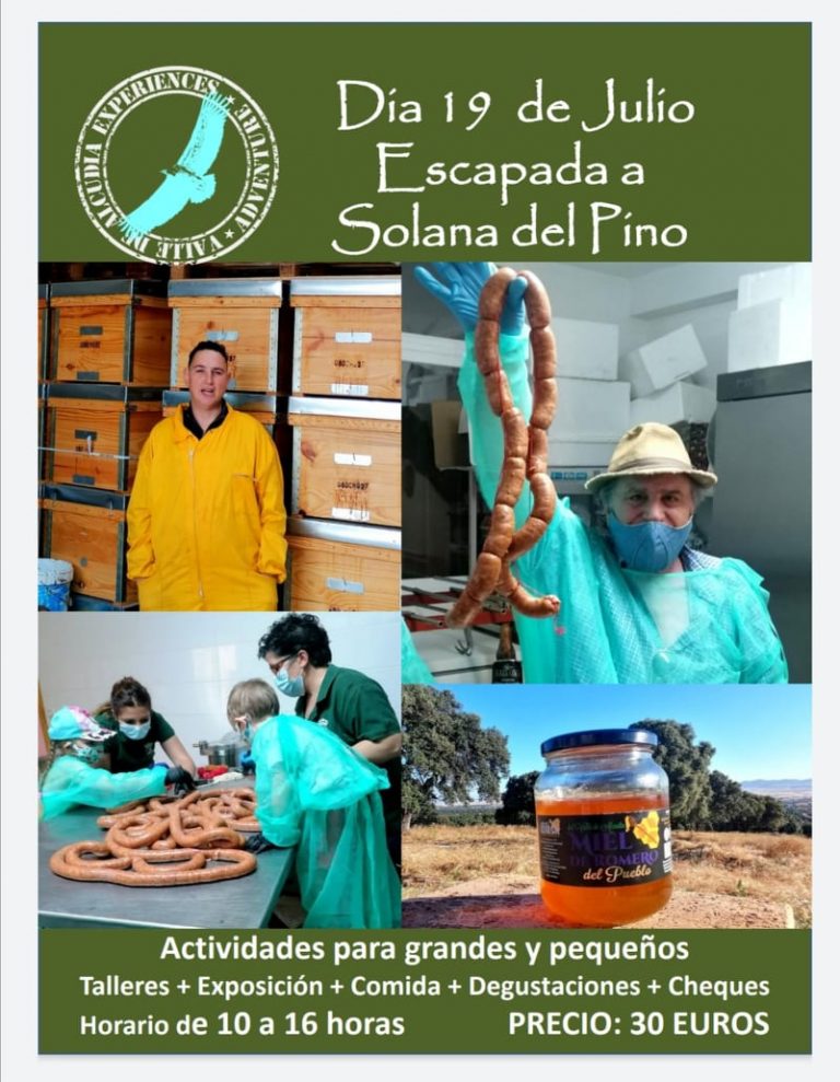 Valle de Alcudia Experiences programa una escapada a Solana del Pino este domingo