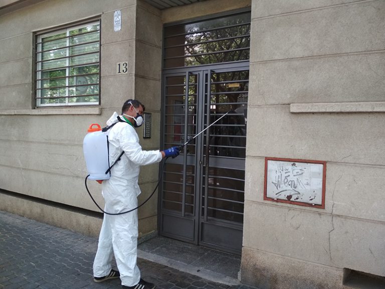 PORTALTEC ofrece un servicio gratuito de desinfección a sus comunidades de vecinos en Ciudad Real