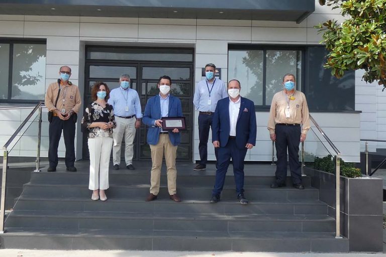 Puertollano: Repsol entrega a Sacyr Nervión el premio de seguridad para empresas auxiliares