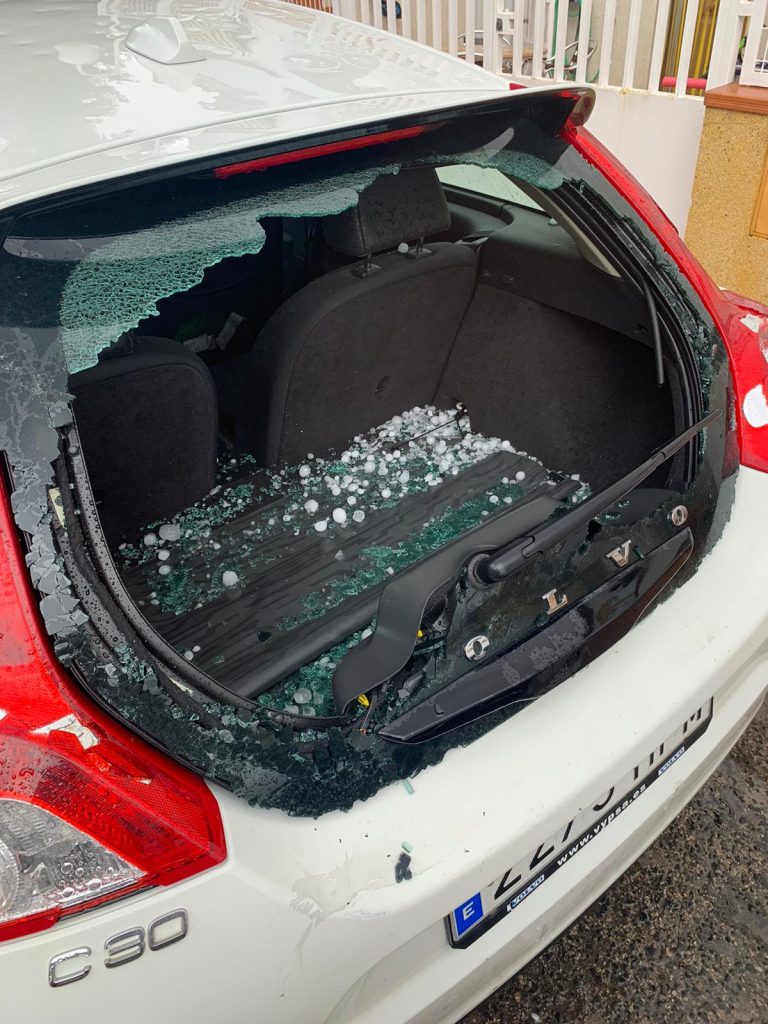Más de 2.500 incidencias llegan al Ayuntamiento a través del correo electrónico habilitado tras la tormenta de granizo