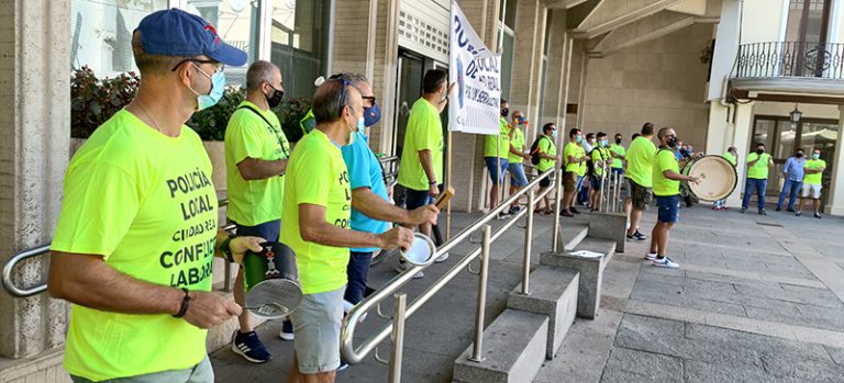 Ciudad Real: Los policías locales lamentan que el Ayuntamiento «no quiera avanzar» en la resolución del conflicto