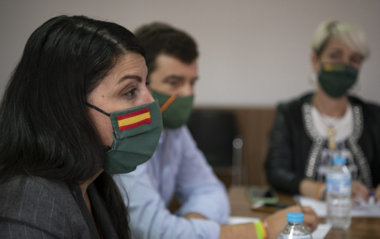 La dirigente de Vox Macarena Olona anuncia que abandona la política por motivos de salud