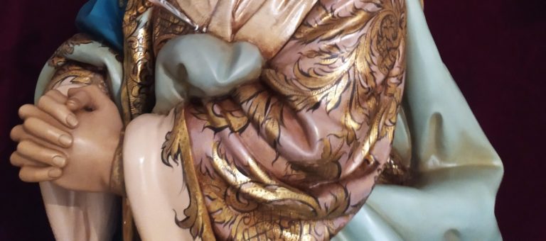 Ciudad Real: La Hermandad del Silencio recupera la obra original de la Virgen del Mayor Dolor