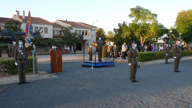 Santiago Rubio Bolívar toma el mando como nuevo jefe del batallón de helicóperos de Almagro