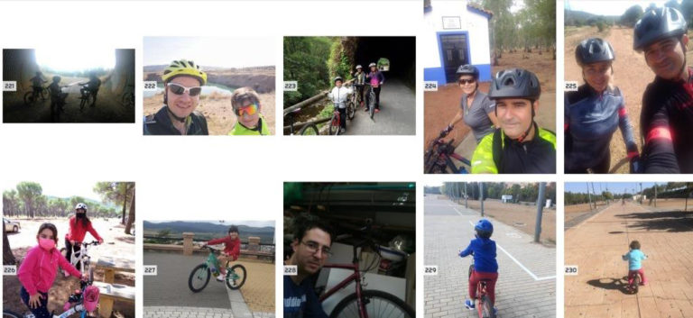 Puertollano: 450 personas participan en la edición virtual del Día de la Bici
