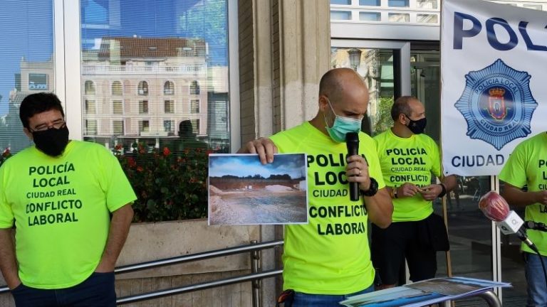 Ciudad Real: El colectivo de policías locales acusa al equipo de Gobierno de «mentir para lavar su imagen» y anuncia nueva concentración