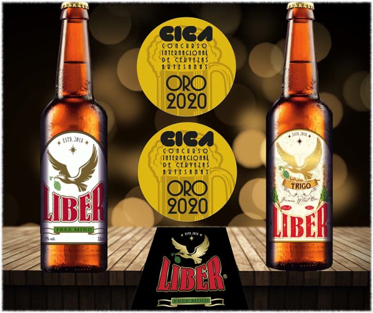 Las cervezas puertollaneras Liber consiguen dos nuevas medallas de oro en el prestigioso Concurso Internacional de Cerveza Artesana