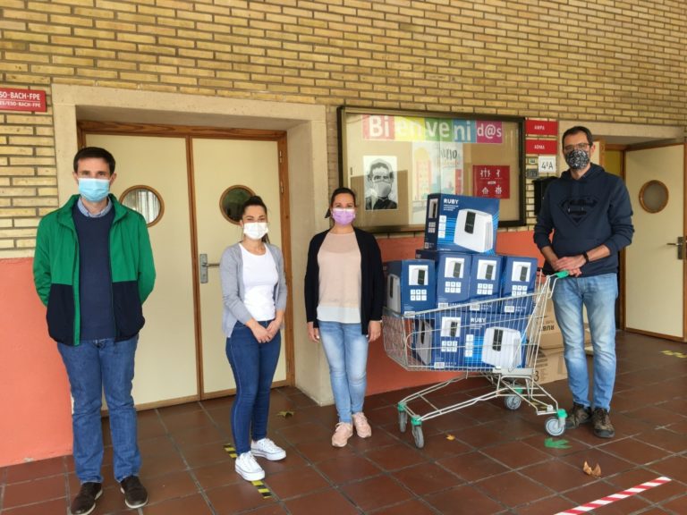 La AMPA del Colegio Salesiano de Puertollano compra 40 purificadores de aire para todas las aulas