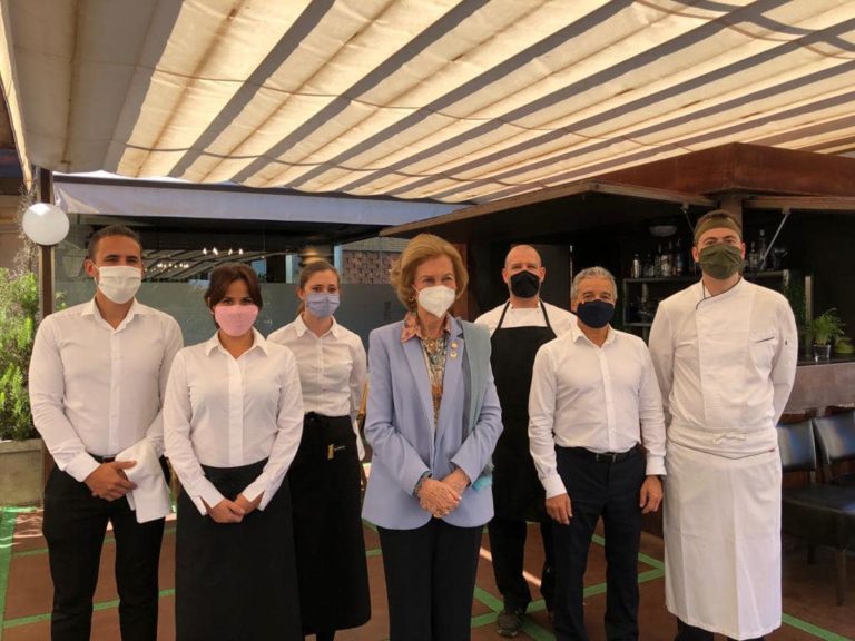 Ciudad Real: La reina Sofía comió en el Asador San Huberto