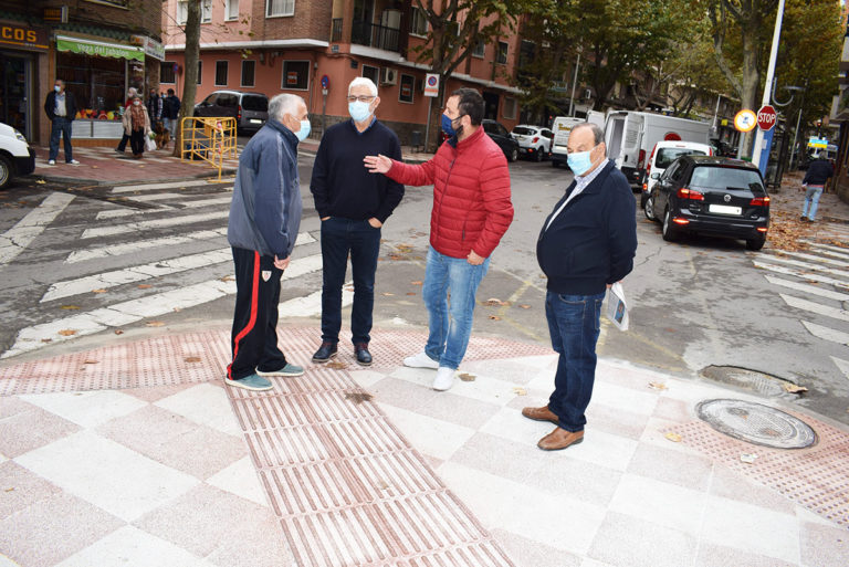 Puertollano: Más accesibilidad y seguridad con el nuevo paso peatonal de calle Gran Capitán