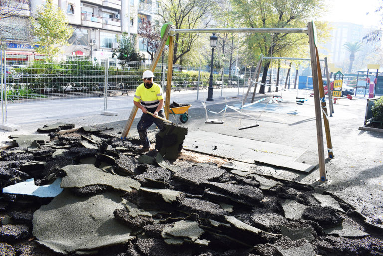 Puertollano: Comienza la renovación del parque infantil del Paseo, que será más adaptado e inclusivo