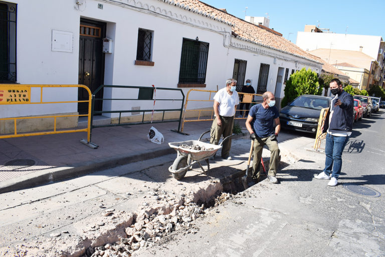 Puertollano: Nuevos pasos peatonales en Primero de Mayo y Goya refuerzan la seguridad vial