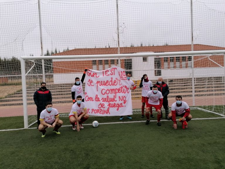 Club de Fútbol Porzuna, el equipo que se deja golear en demanda de test