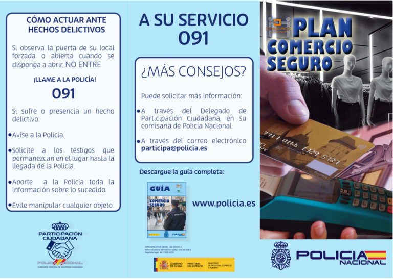 La Policía Nacional de Ciudad Real refuerza su presencia en las calles para prevenir los delitos en comercios durante la Navidad
