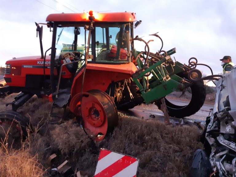 Investigado por homicidio el conductor que impactó contra un tractor en Valdepeñas