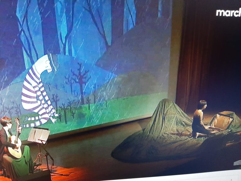 Un poco de alivio musical y teatral en la Fundación Juan March de la mano de la puertollanera Silvia Nogales y Esther Acevedo