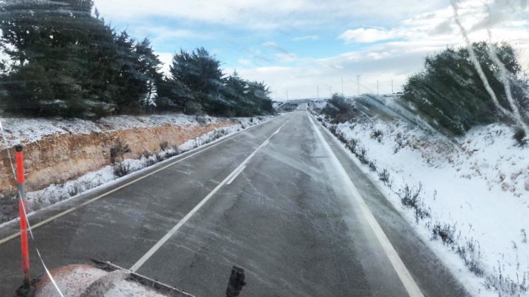 ‘Filomena’ mantiene 275 carreteras afectadas en España, con una situación «especialmente complicada» en C-LM