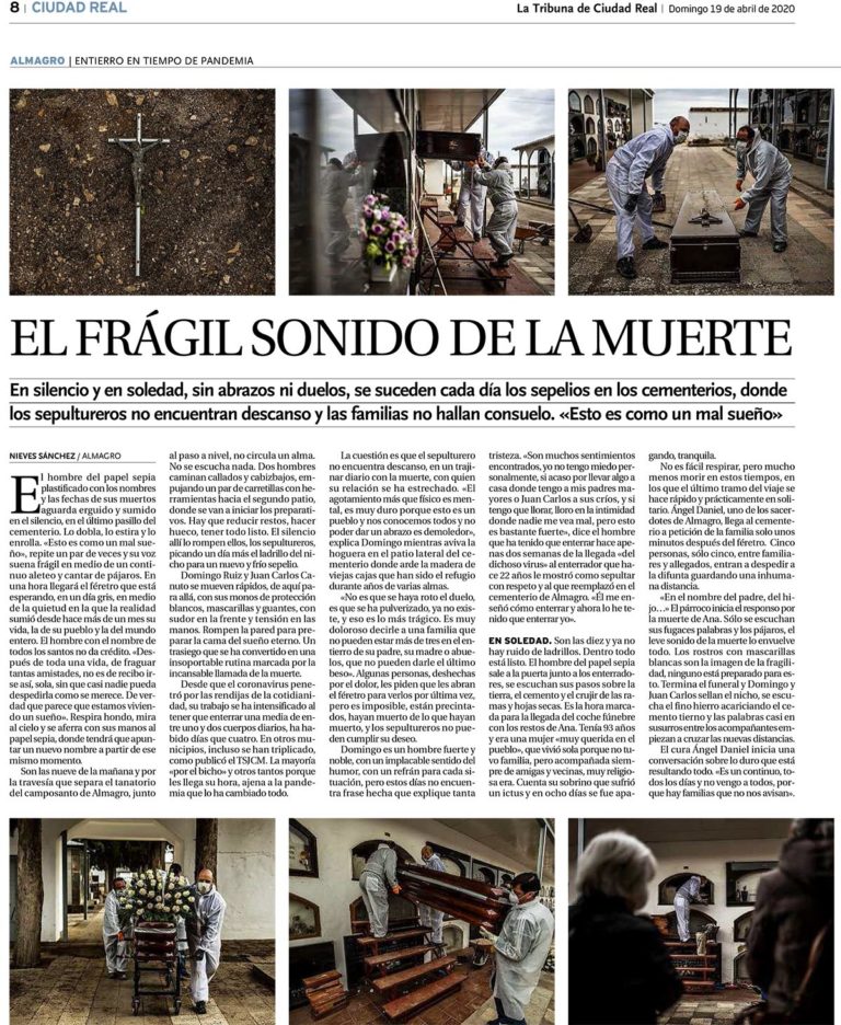 Nieves Sánchez y Pablo Lorente ganan el XVI Premio APCR de Periodismo