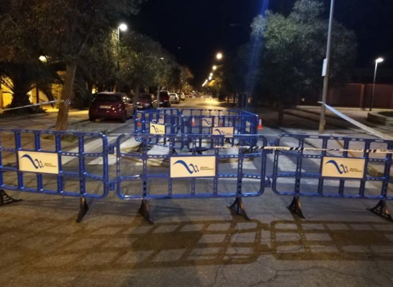 Puertollano: Hundimiento del subsuelo en la calle Manzanares