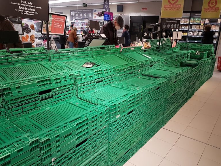 Desabastecimiento en supermercados de Puertollano, la incómoda herencia de Filomena