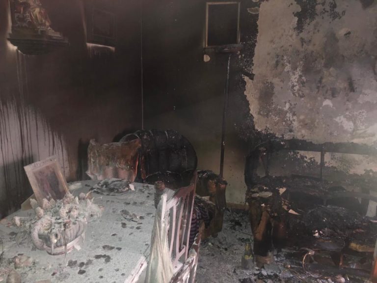 Herido un hombre con quemaduras en la mano y la cara en el incendio de una vivienda en Membrilla