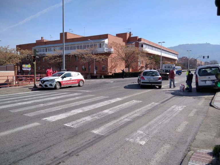 Puertollano: Accidente en el cruce de la carretera de Almodóvar con la calle Malagón