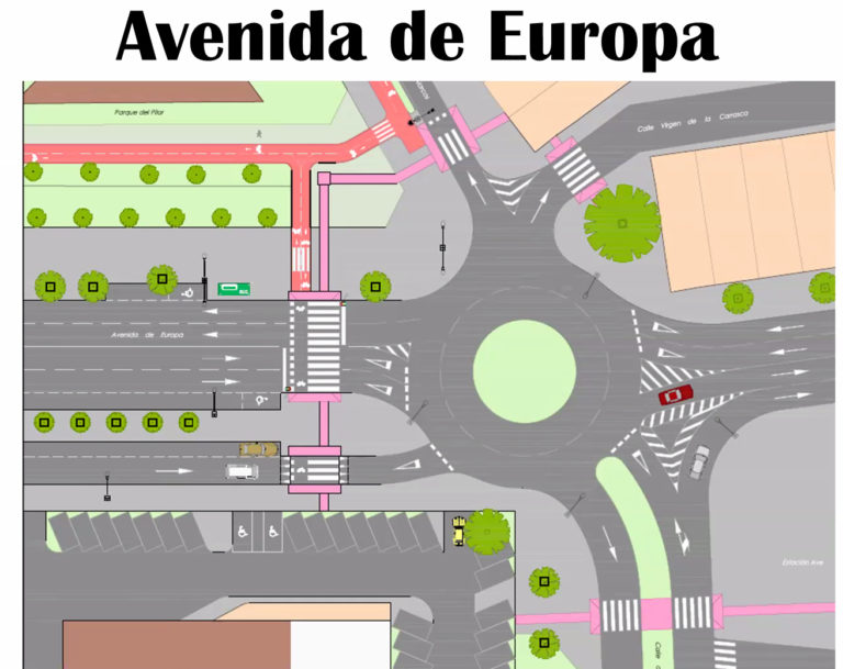 Ciudad Real: Adjudicadas las obras de pavimentación de la Avenida de Europa en las que se invertirán 978.000 euros