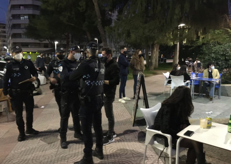 Ciudad Real: Fin de semana con numerosas multas a locales y clientes en la zona del Torreón por infringir la normativa anticovid