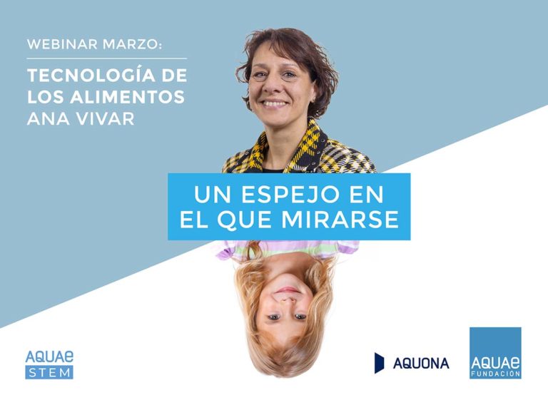 Ana Vivar acerca la tecnología de los alimentos a más de 1.400 alumnos de Primaria en el webinar del programa Aquae STEM