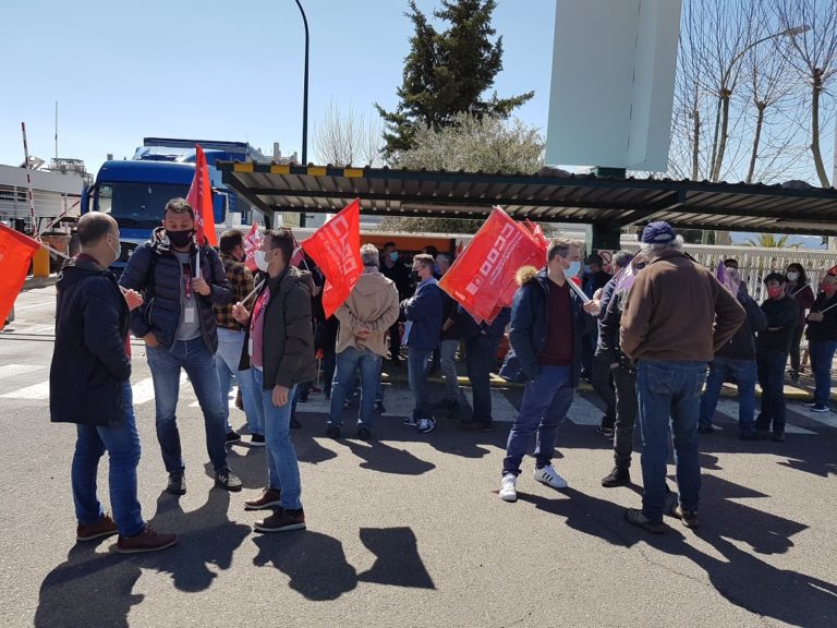 Puertollano: Los trabajadores de Eserman prosiguen esta semana sus movilizaciones contra los «incumplimientos» de la empresa