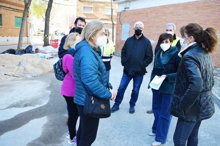 El Ayuntamiento de Puertollano renueva la red de agua de la plaza Almagro