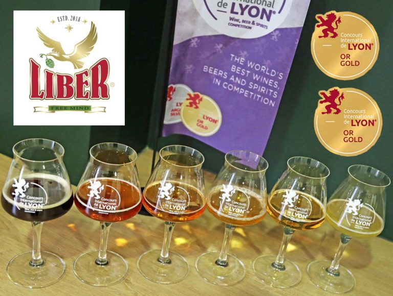 Las cervezas Liber de Puertollano consiguen doble medalla de oro en el prestigioso Concurso Internacional de Lyon