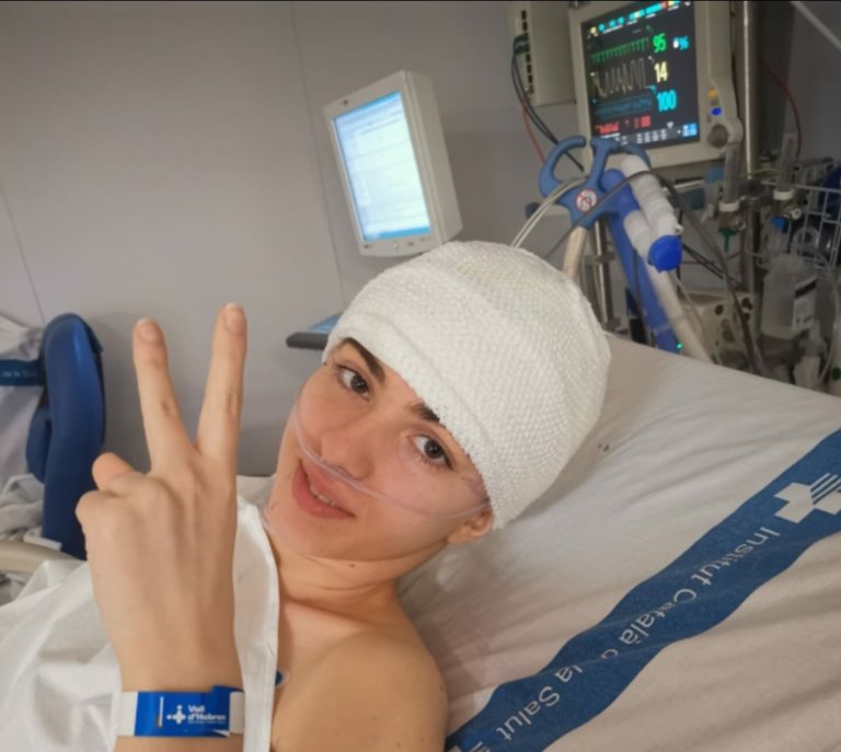 Puertollano: Una infección irrumpe en la recuperación de Paula Dueñas tras su intervención cerebral