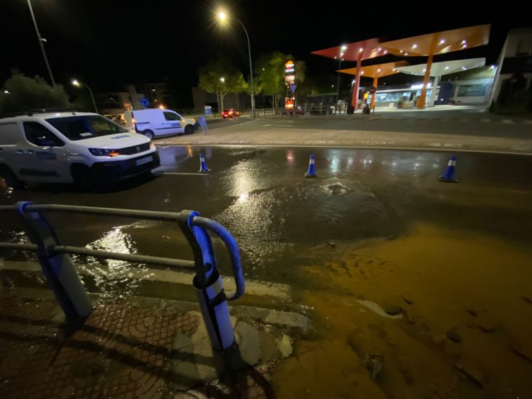 Ciudad Real: Rotura e inundación en la Ronda