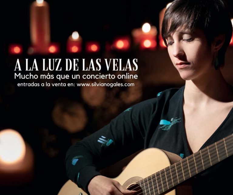 La puertollanera Silvia Nogales presenta «A la luz de las velas», mucho más que un concierto online