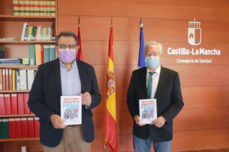 Sanidad felicita a los profesionales de Puertollano que conciencian sobre el COVID-19 a los más pequeños a través de un cómic