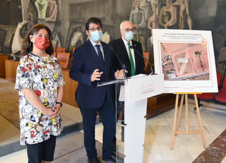 El nuevo parque de bomberos de Ciudad Real se ubicará en la N-430 y estará listo «como muy tarde» a principios de 2023