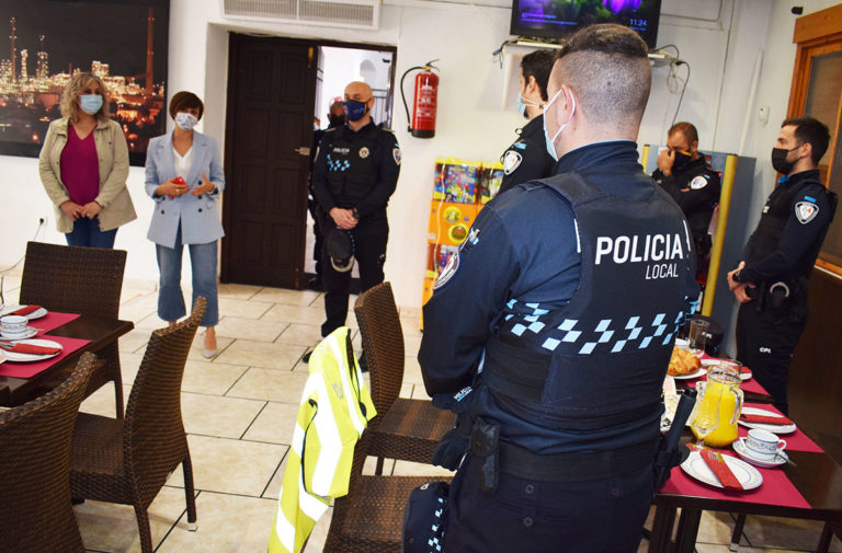 Puertollano: Isabel Rodríguez comparte la última jornada de prácticas de los futuros policías locales