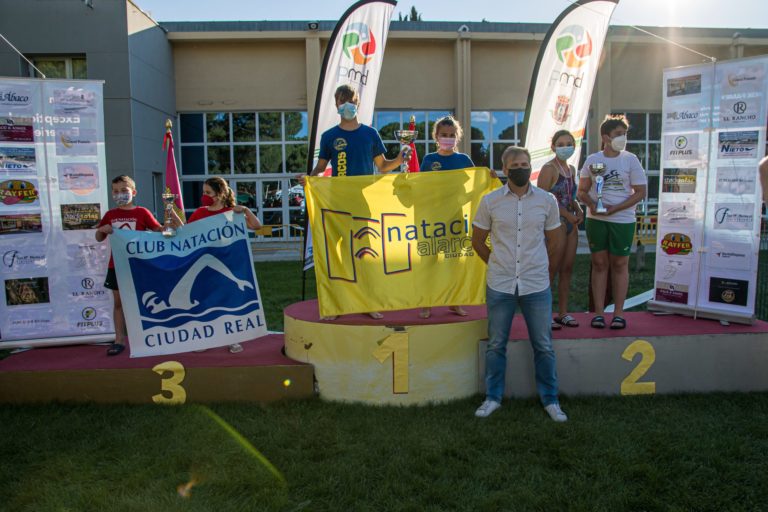 Gran Provincial del Club Natación Alarcos que vence por clubes en los dos Campeonatos celebrados en Ciudad Real