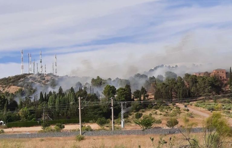 Ciudad Real: Cinco detenidos por arrojar la traca de petardos que originó el incendio de La Atalaya