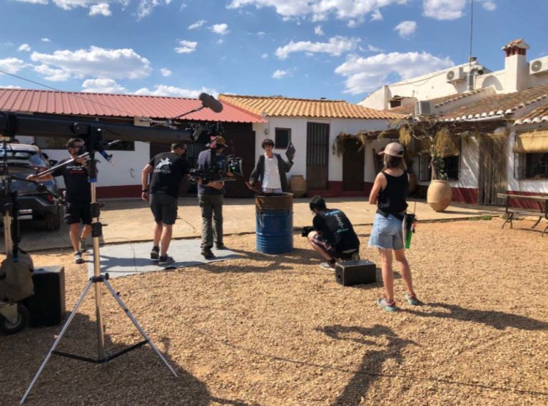 Se cuela la primera imagen del rodaje en Puertollano de la serie HIT de TVE