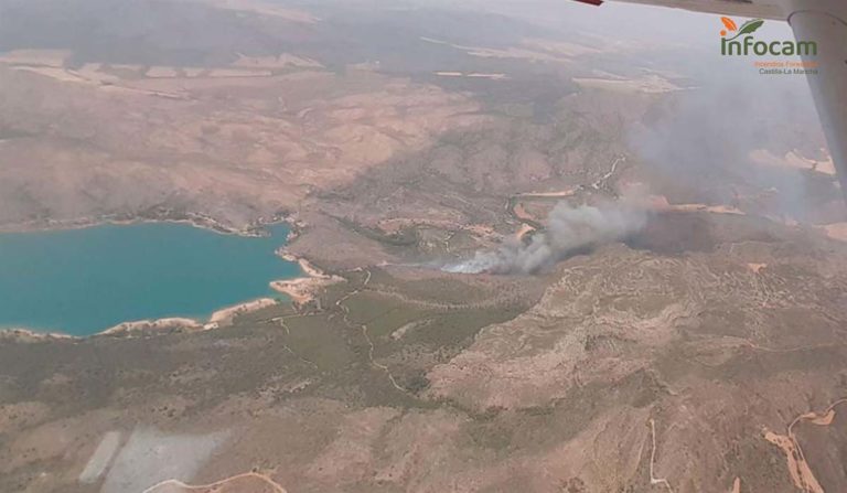 Page insinúa que los incendios de Albacete han sido provocados y espera que las investigaciones aclaren su origen
